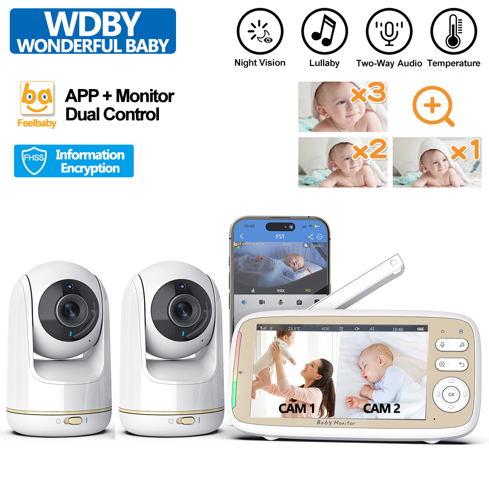VB803 PRO Baby Monitor, avec 2 - Home Cinema Wireless avis et prix