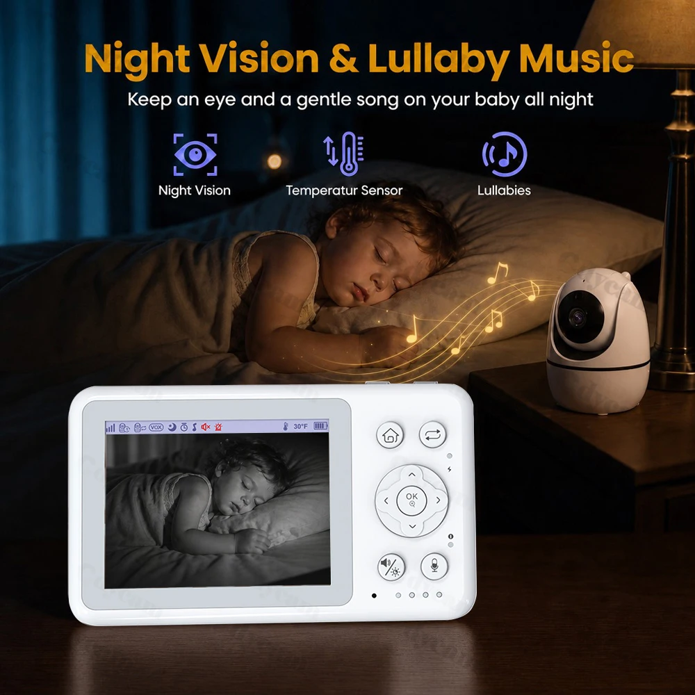 Moniteur vidéo pour bébé avec  - Home Cinema Wireless avis et prix